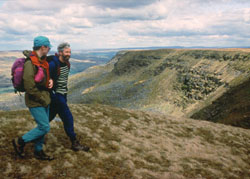 hiking in England