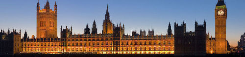 El Parlamento británico. Londres