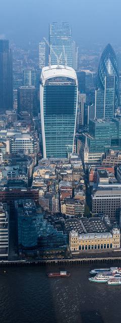 View to the north from the Shard